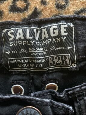Buckle Black Mayhem Straight Jeans